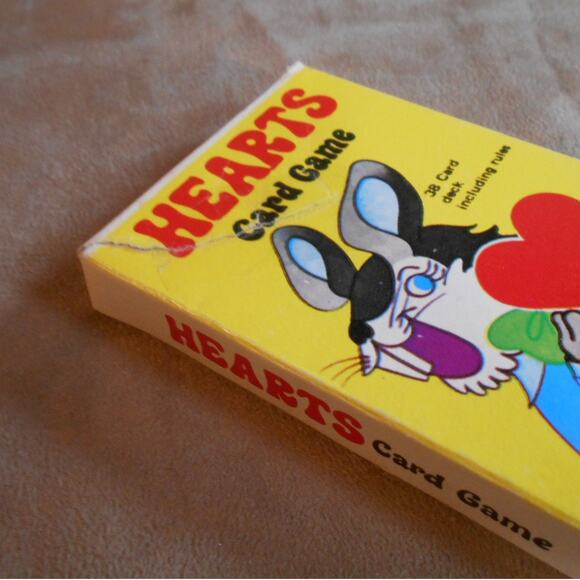 Vintage Hearts Card Game Complete Deck #9801/3 Rabbit, Bears, & Pigs - Picture 6 of 7